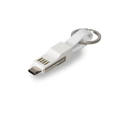 Lightning Cable Keychain 3in1 Short Fast Charging Cord