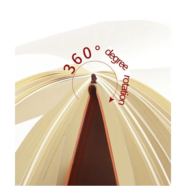 Magnetic A5 Leather Study Notepad Notebook