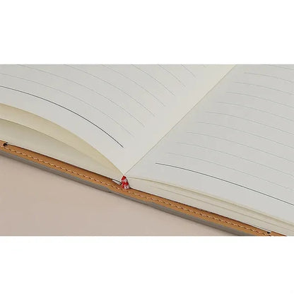Magnetic A5 Leather Study Notepad Notebook