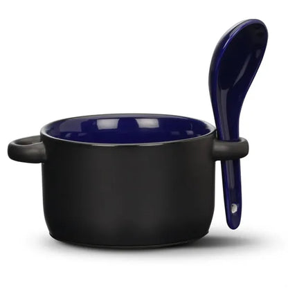 Merritt Soup Mug & Spoon - 12oz - Imprinted