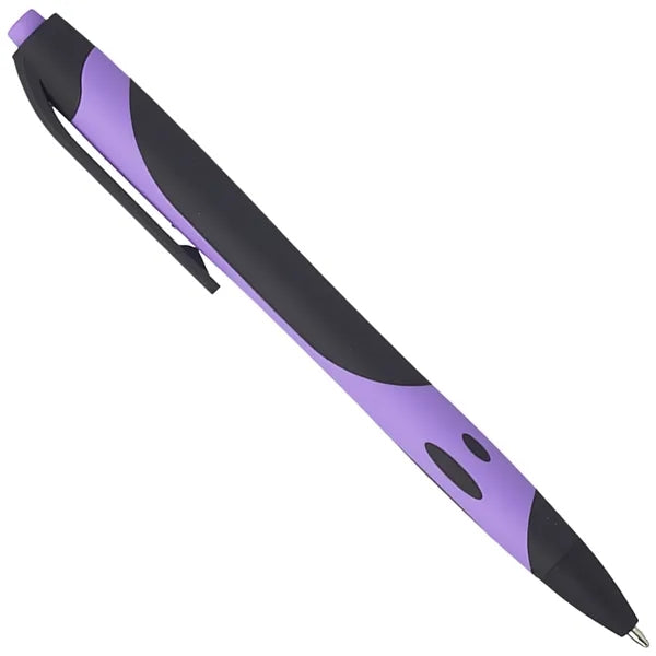 Rubberized Plastic Ballpoint Pen