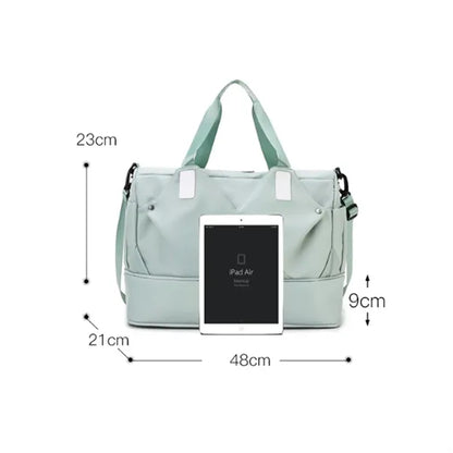 Versatile Sports Duffel Bag with Shoulder Strap