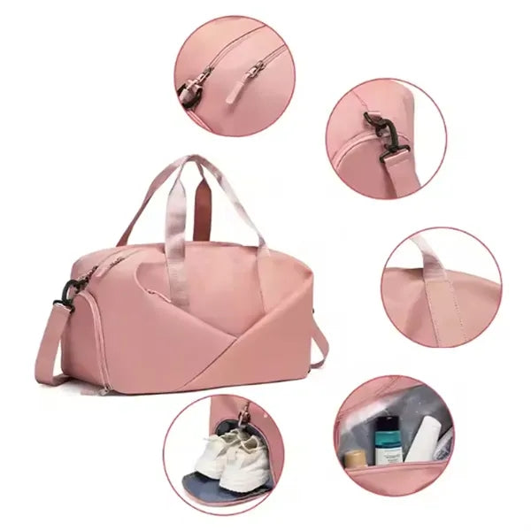 Versatile Sports Duffel Bag with Shoulder Strap