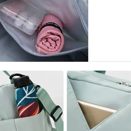 Versatile Sports Duffel Bag with Shoulder Strap