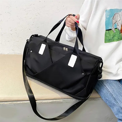 Versatile Sports Duffel Bag with Shoulder Strap
