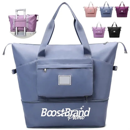 Expandable Foldable Travel Duffel Bag Portable