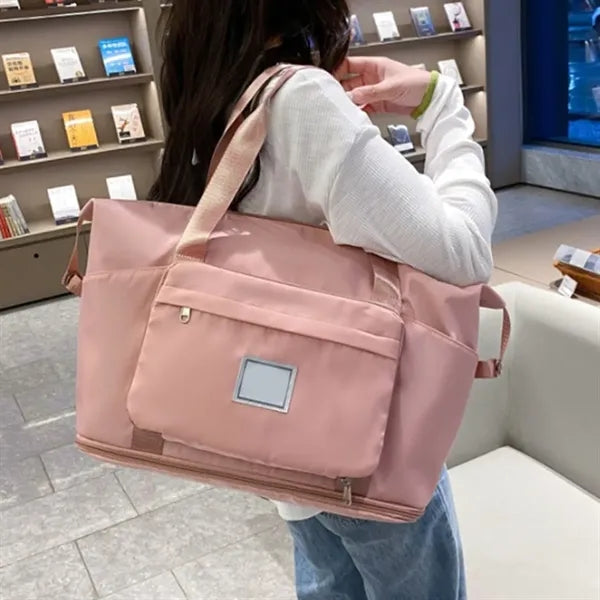 Expandable Foldable Travel Duffel Bag Portable
