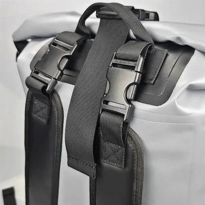 Waterproof PVC Roll-Top Backpack Durable Outdoor Dry Bag