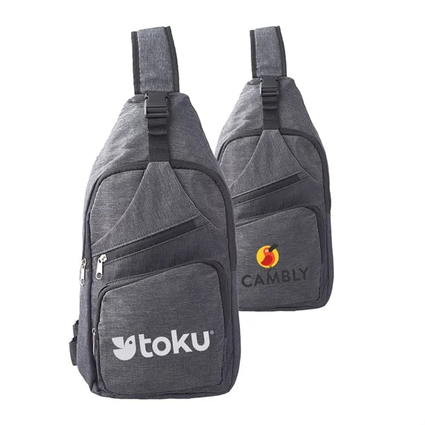 Sling Travel Bag Crossbody Backpack (9.5"x15"x2.5")
