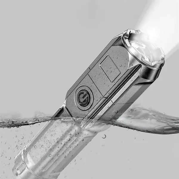 Zoomable Rechargeable LED Flashlight