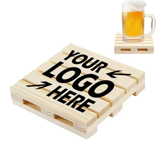Mini Wood Pallet Coaster