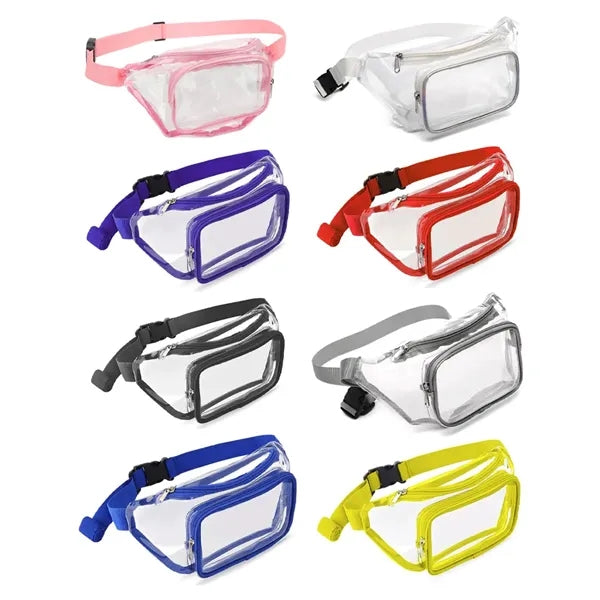 Clear Transparent Fanny Pack Stadium Approved