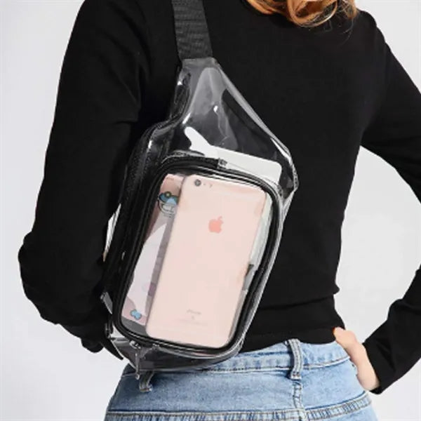 Clear Transparent Fanny Pack Stadium Approved