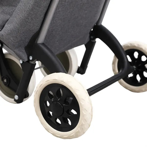 Foldable Shopping Trolley Cart with Wheels