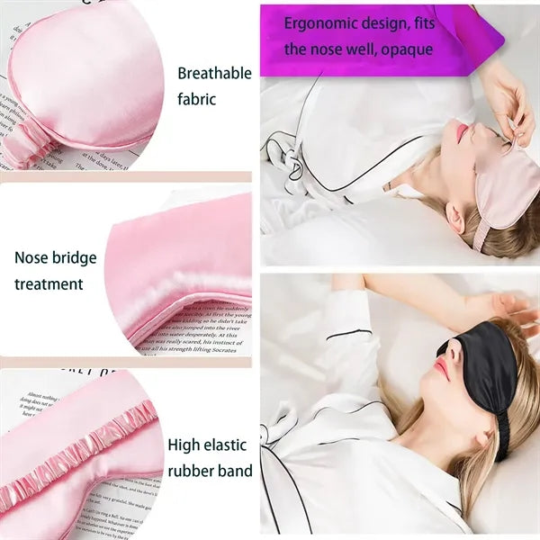 ltifunctional Cooling Heating Silk Sleep Travel Eye Mask
