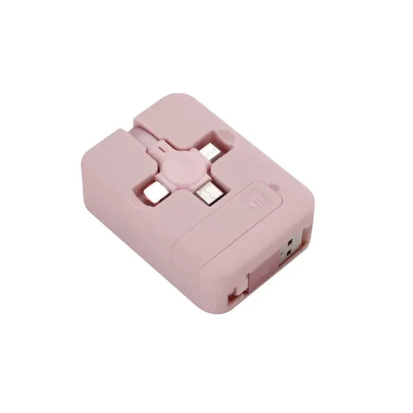 Retractable 3-in-1 Charging Cable