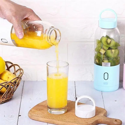 Portable Personal Blender USB Rechargeable Bottle