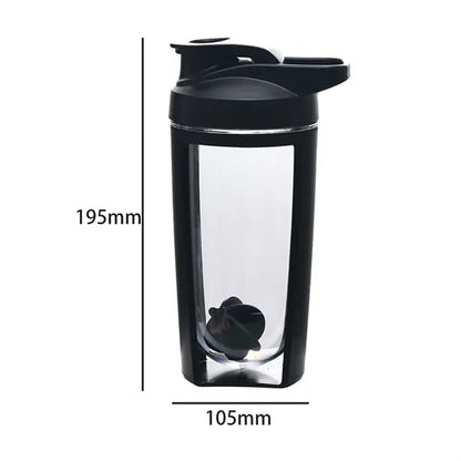 Protein Shaker Bottle with Mixer Ball Fitness