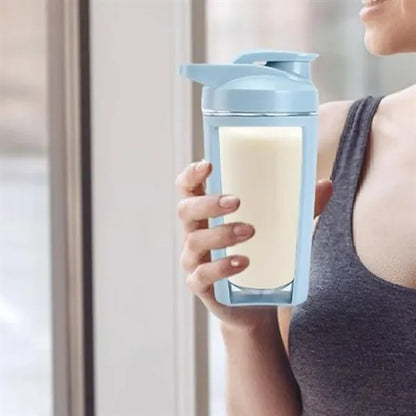 Protein Shaker Bottle with Mixer Ball Fitness