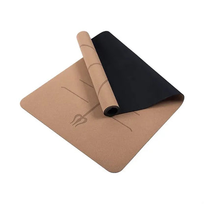 Cork Rubber Yoga Mat