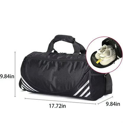20L Waterproof Wet Dry Separation Fitness Hand Luggage Bag