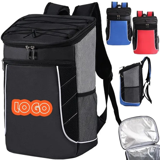 Insulated Cooler Backpack Portable Outdoor Picnic Bag