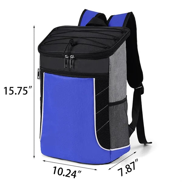 Insulated Cooler Backpack Portable Outdoor Picnic Bag