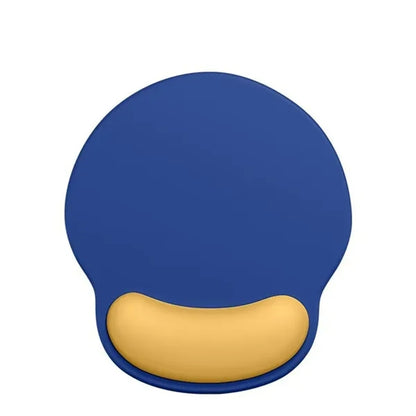 Simple Soft Non Slip Ergonomic Round Computer Mouse Pad