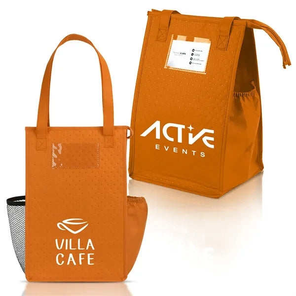 Therm-O Insulated Non-Woven Grocery Tote Bag-Ocean