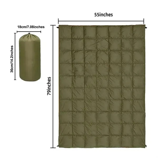 Waterproof Striped Convenient Camping Blanket