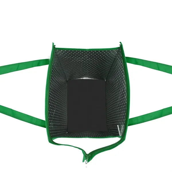 Thermal Non-Woven Grocery Cooler Bag (Screen Printed) Ocean