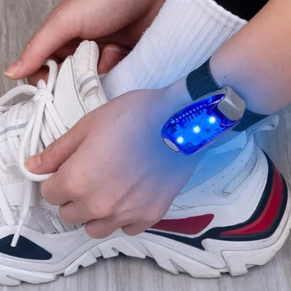 LED Bicycle Tail Light Safety Warning Clip