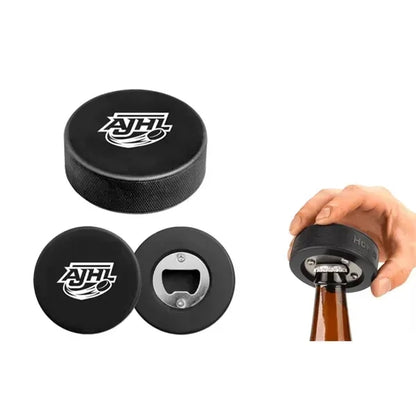 Hockey Puck Bottle Opener