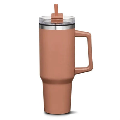 Benidorm Handle Travel Mug w/Straw - 40oz