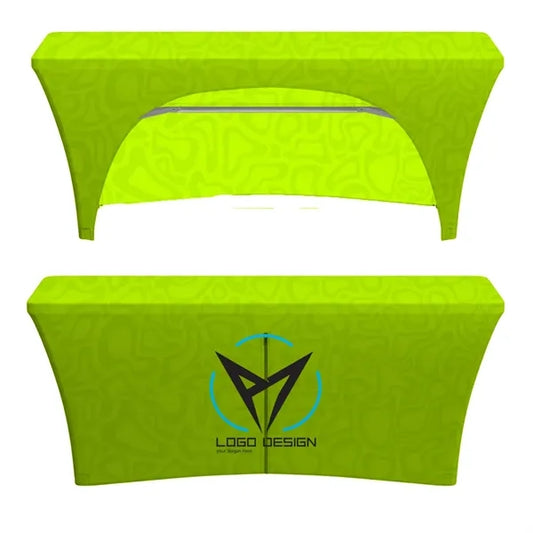 6' Standard Stretch Table Cover (Full Color Dye Sublimation)