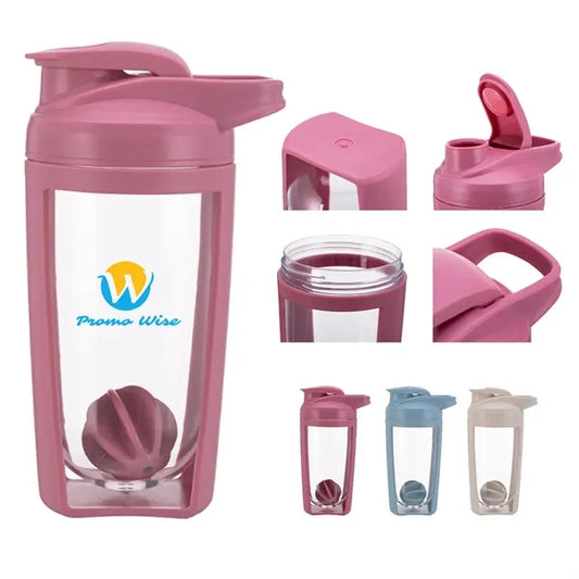 22 OZ Mixing Cup Bottle With Shaker Ball Hanging Buckle