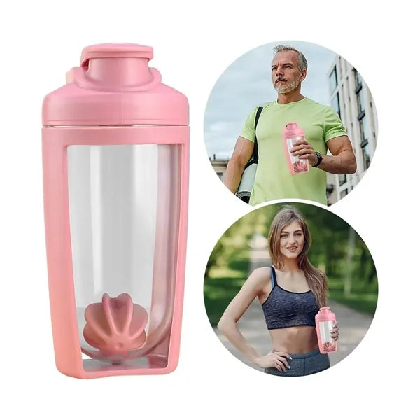 22 OZ Mixing Cup Bottle With Shaker Ball Hanging Buckle