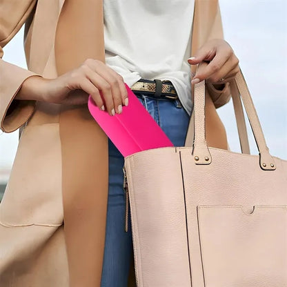 Silicone Waterproof Magnetic Easy-To-Clean Cosmetic Bag