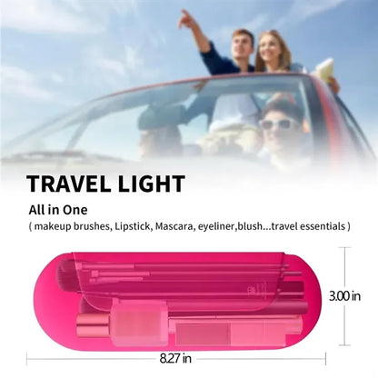 Silicone Waterproof Magnetic Easy-To-Clean Cosmetic Bag