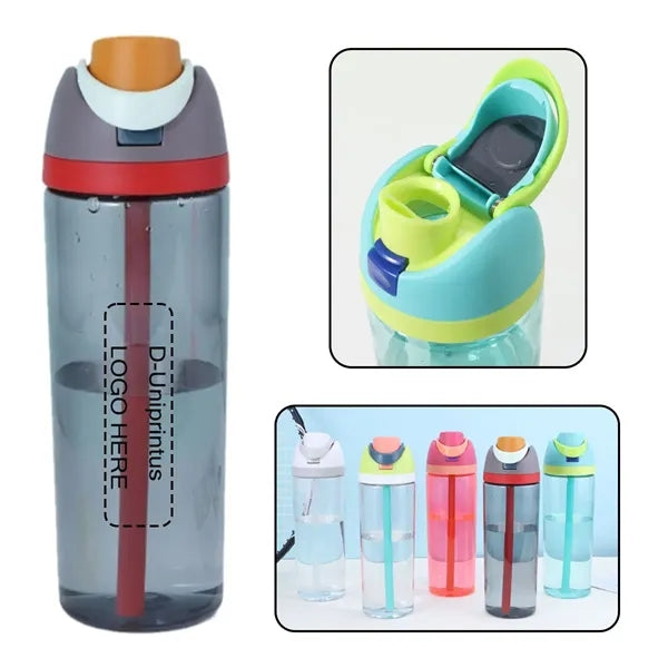 25OZ Flip Top Plastic Sports Bottles