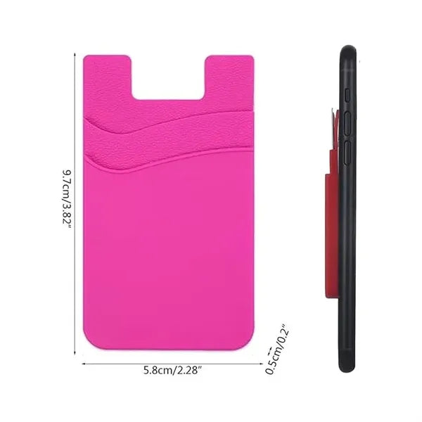Double Card Holder for Back of Phone
