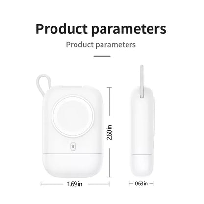 Portable Three-In-One Watch Magnetic Power Bank