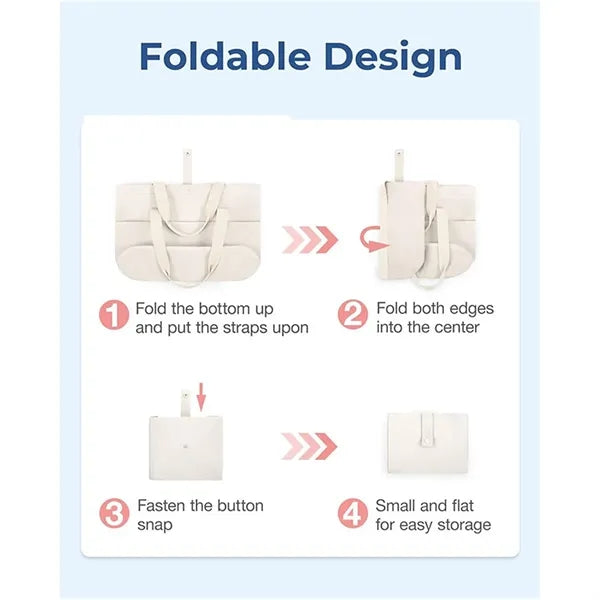 Lightweight Foldable Large Capacity Handbag Shoulder Bag