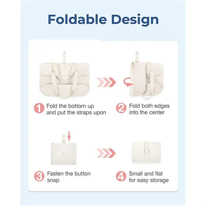 Lightweight Foldable Large Capacity Handbag Shoulder Bag