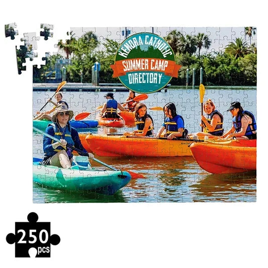 250 Piece Full Color Custom Jigsaw Puzzle