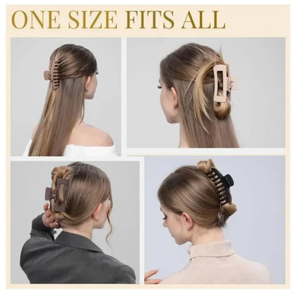 Silicone Large Hair Claw Clips