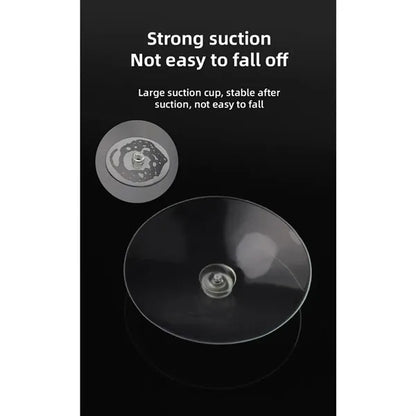 Large Suction Cup Waterproof LED Bluetooth Speaker