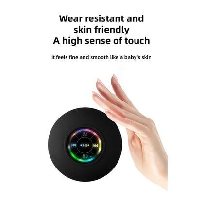 Large Suction Cup Waterproof LED Bluetooth Speaker