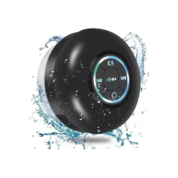 Large Suction Cup Waterproof LED Bluetooth Speaker