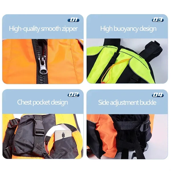 Beetle Adult One-Size Adjustable Sports Life Jacket